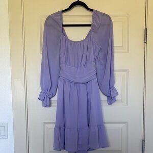 Elegant Lavender Dress